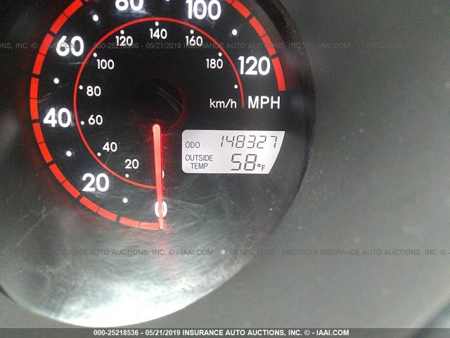 2T1KR32E65C353140 - 2005 TOYOTA COROLLA MATRIX XR BLACK photo 7