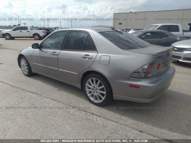 JTHBD192130080192 - 2003 LEXUS IS 300 GRAY photo 3