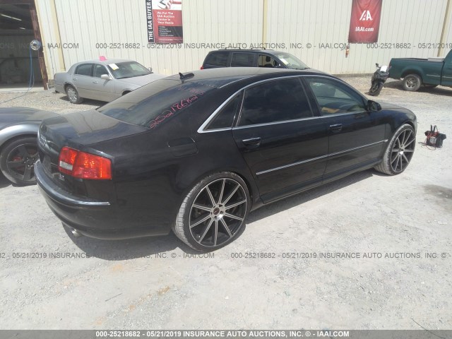 WAUML44E06N011160 - 2006 AUDI A8 BLACK photo 4