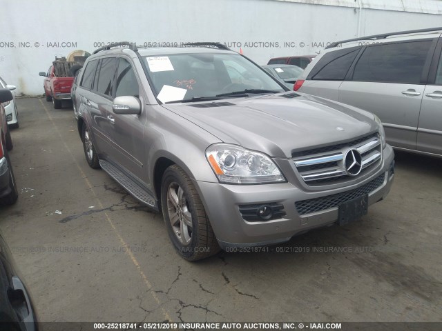 4JGBF71E97A219484 - 2007 MERCEDES-BENZ GL 450 4MATIC GRAY photo 1