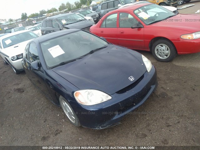 JHMZE14706S000534 - 2006 HONDA INSIGHT BLUE photo 1