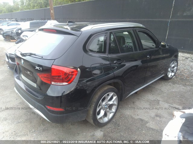 WBAVL1C50EVY11895 - 2014 BMW X1 XDRIVE28I BLACK photo 4