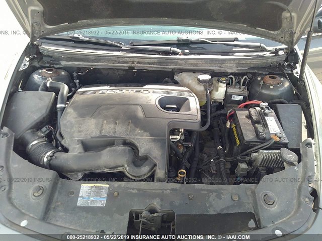 1G1ZH57BX9F158367 - 2009 CHEVROLET MALIBU 1LT 灰色 照片 10