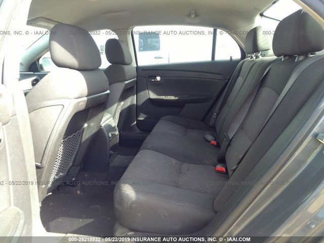 1G1ZH57BX9F158367 - 2009 CHEVROLET MALIBU 1LT 灰色 照片 8