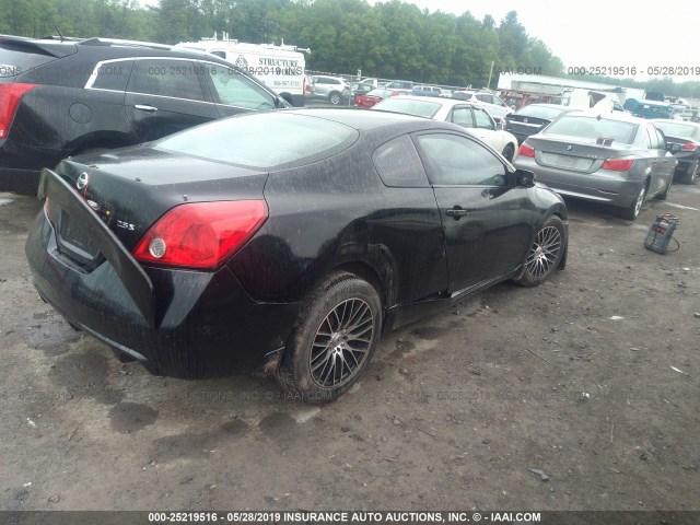 1N4AL24E18C265538 - 2008 NISSAN ALTIMA 2.5S BLACK photo 4