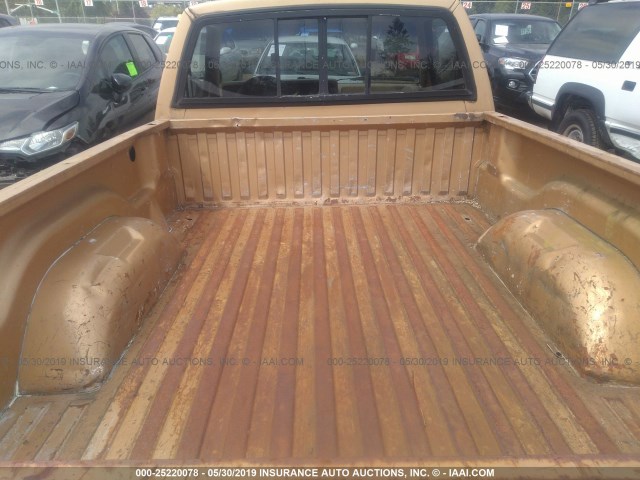 1B7FR14M2HS420765 - 1987 DODGE DAKOTA BROWN photo 8