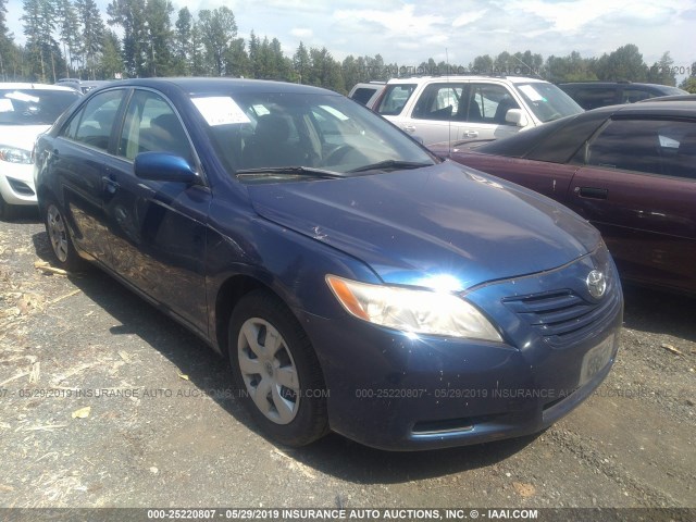 4T1BE46K49U316528 - 2009 TOYOTA CAMRY SE/LE/XLE BLUE photo 1