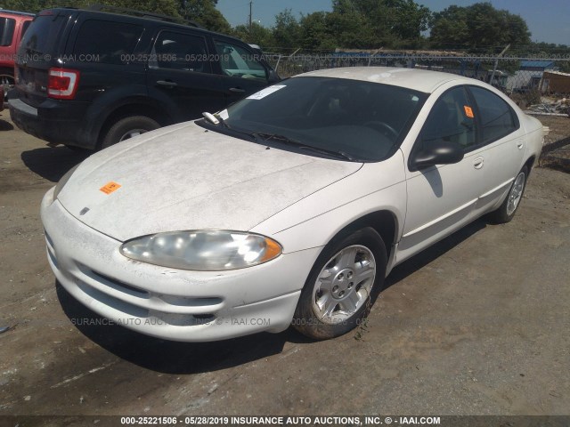 2B3HD46R72H244006 - 2002 DODGE INTREPID SE WHITE photo 2