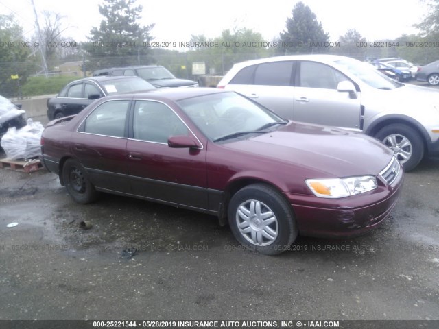 4T1BF22K3YU939614 - 2000 TOYOTA CAMRY LE/XLE წითელი ფოტო 1