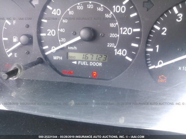 4T1BF22K3YU939614 - 2000 TOYOTA CAMRY LE/XLE წითელი ფოტო 7