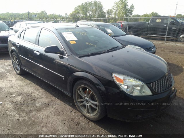 1G8ZV57797F203818 - 2007 SATURN AURA XR BLACK photo 1