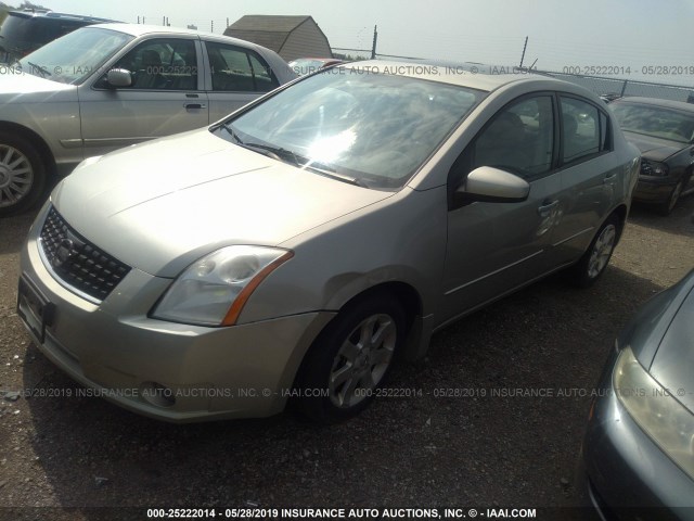 3N1AB61E08L734540 - 2008 NISSAN SENTRA 2.0/2.0S/2.0SL SILVER photo 2