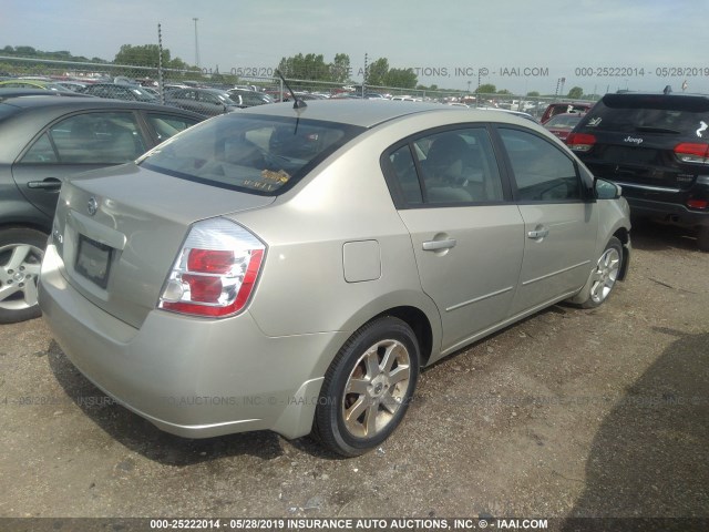 3N1AB61E08L734540 - 2008 NISSAN SENTRA 2.0/2.0S/2.0SL SILVER photo 4