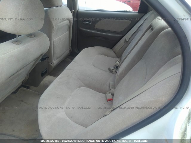 KMHWF25S34A967969 - 2004 HYUNDAI SONATA GL WHITE photo 8