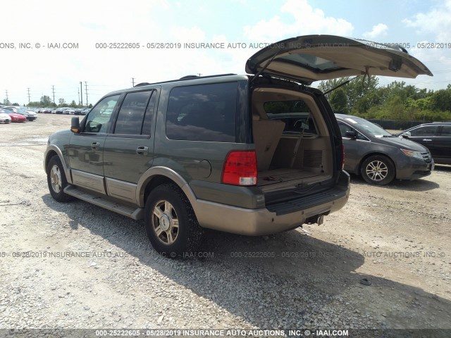 1FMFU18LX4LA04009 - 2004 FORD EXPEDITION EDDIE BAUER GREEN photo 3