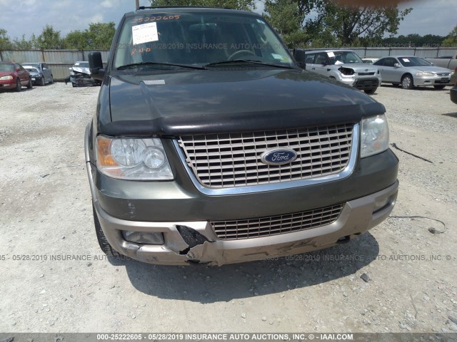 1FMFU18LX4LA04009 - 2004 FORD EXPEDITION EDDIE BAUER GREEN photo 6