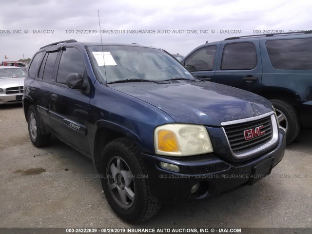 1GKDS13S432390550 - 2003 GMC ENVOY BLUE photo 1