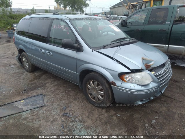 2C8GP64L65R238013 - 2005 CHRYSLER TOWN & COUNTRY LIMITED BLUE photo 1