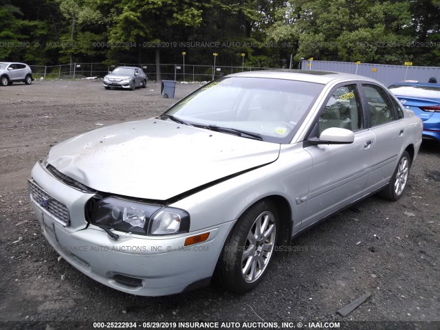 YV1TH59H541366395 - 2004 VOLVO S80 2.5T TAN photo 2