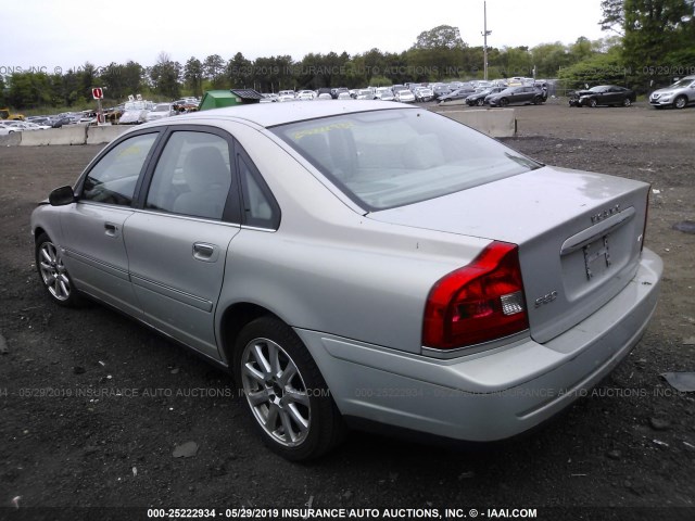 YV1TH59H541366395 - 2004 VOLVO S80 2.5T TAN photo 3