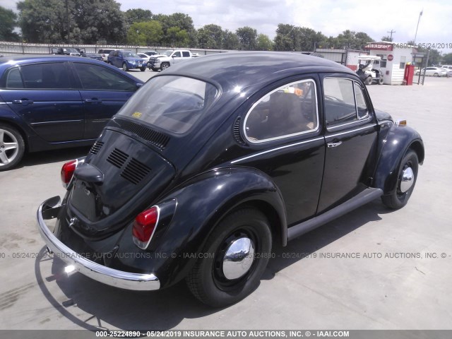 1122075598 - 1972 VOLKSWAGON BEETLE  BLACK photo 4