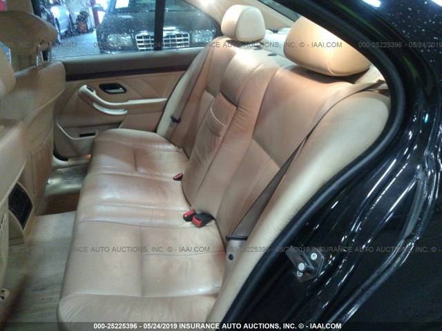 WBADT43443G029864 - 2003 BMW 525 I AUTOMATIC BLACK photo 8