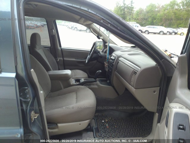 1J4GW48S24C246959 - 2004 JEEP GRAND CHEROKEE LAREDO/COLUMBIA/FREEDOM 蓝色 照片 5