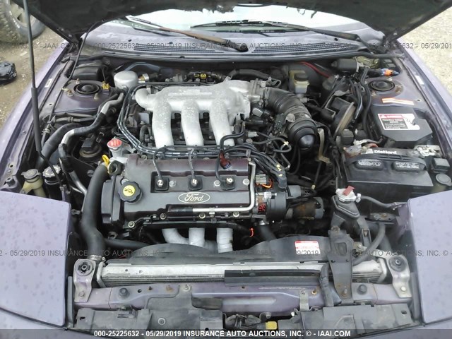 1ZVLT22B8T5114315 - 1996 FORD PROBE GT PURPLE photo 10