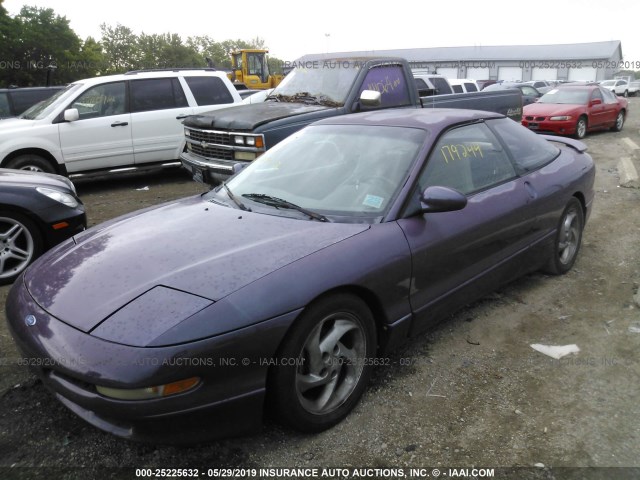 1ZVLT22B8T5114315 - 1996 FORD PROBE GT PURPLE photo 2