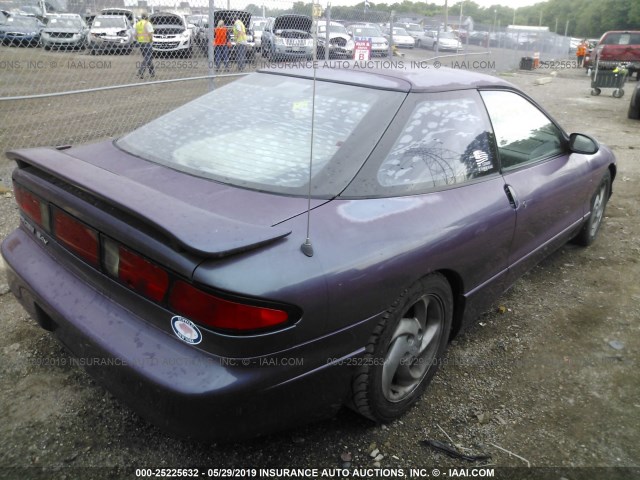 1ZVLT22B8T5114315 - 1996 FORD PROBE GT PURPLE photo 4