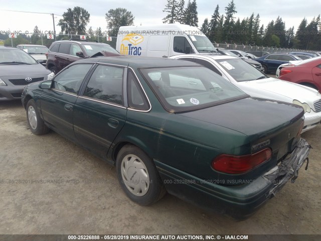 1FALP52U9SG123687 - 1995 FORD TAURUS GL/SE GREEN photo 3