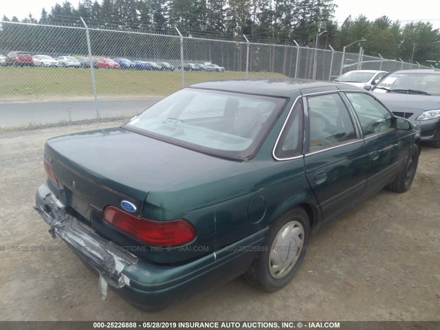 1FALP52U9SG123687 - 1995 FORD TAURUS GL/SE GREEN photo 4