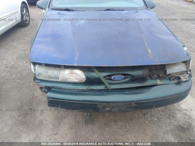 1FALP52U9SG123687 - 1995 FORD TAURUS GL/SE GREEN photo 6