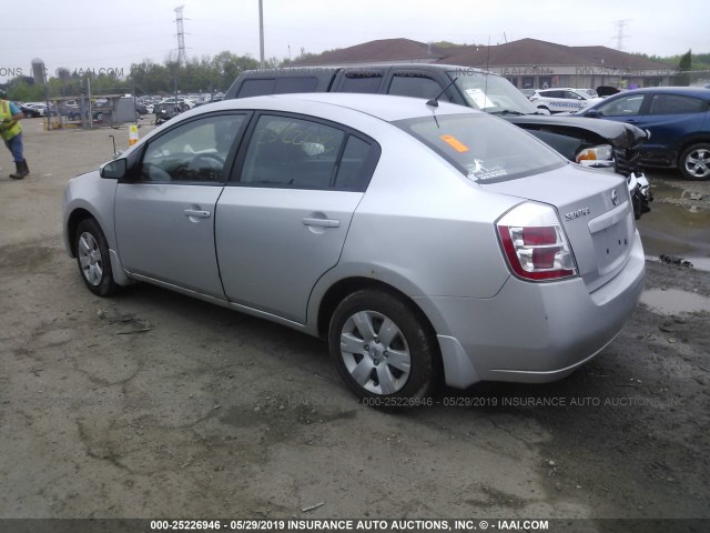 3N1AB61E59L623807 - 2009 NISSAN SENTRA 2.0/2.0S/2.0SL SILVER photo 3