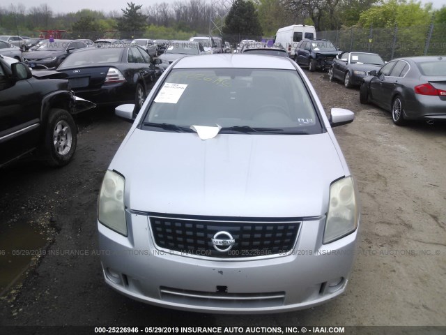 3N1AB61E59L623807 - 2009 NISSAN SENTRA 2.0/2.0S/2.0SL SILVER photo 6