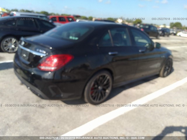 55SWF8HB2JU246238 - 2018 MERCEDES-BENZ C 63 AMG-S BLACK photo 4