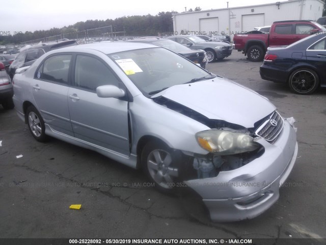 2T1BR32E17C777425 - 2007 TOYOTA COROLLA CE/LE/S SILVER photo 1