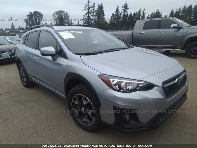 JF2GTADC4JH331362 - 2018 SUBARU CROSSTREK PREMIUM SILVER photo 1