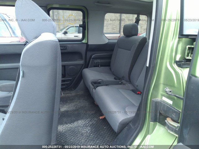 5J6YH28738L004301 - 2008 HONDA ELEMENT EX GREEN photo 8