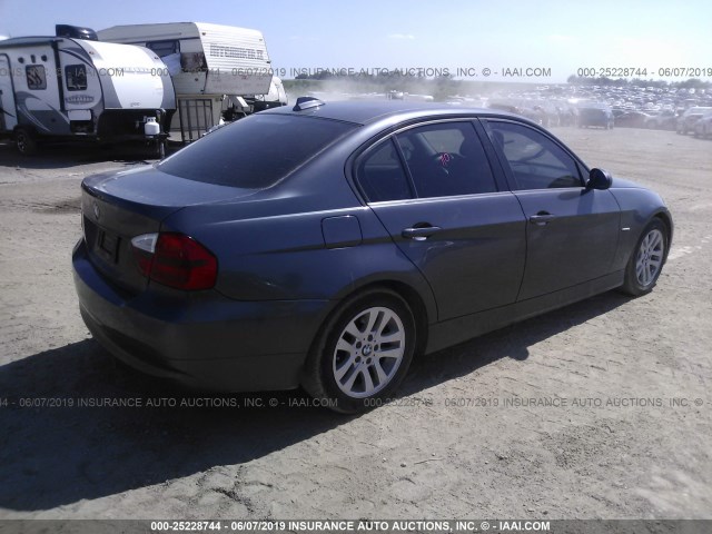 WBAVB13596PT20069 - 2006 BMW 325 GRAY photo 4