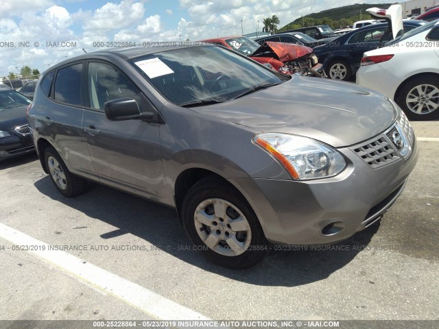 JN8AS58T78W024514 - 2008 NISSAN ROGUE S/SL GRAY photo 1