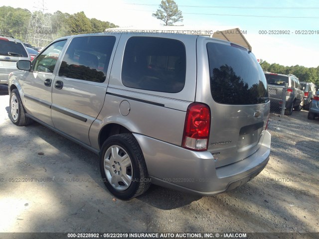 1GNDV23W18D119251 - 2008 CHEVROLET UPLANDER LS SILVER photo 3