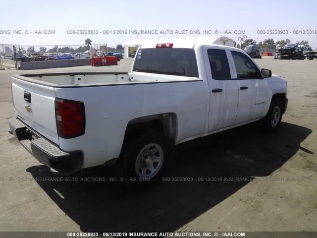 1GCRCPEH9FZ182999 - 2015 CHEVROLET SILVERADO C1500 WHITE photo 4