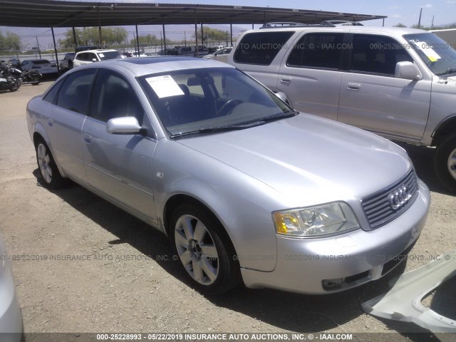 WAUJT64B34N013972 - 2004 AUDI A6 3 SILVER photo 1