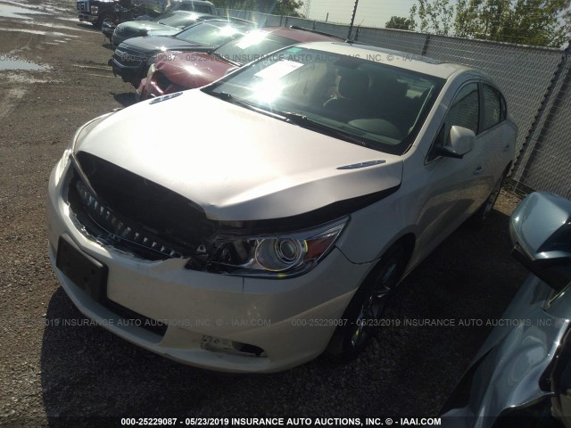 1G4GD5E33CF320963 - 2012 BUICK LACROSSE PREMIUM WHITE photo 2