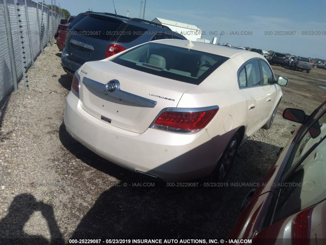 1G4GD5E33CF320963 - 2012 BUICK LACROSSE PREMIUM WHITE photo 4