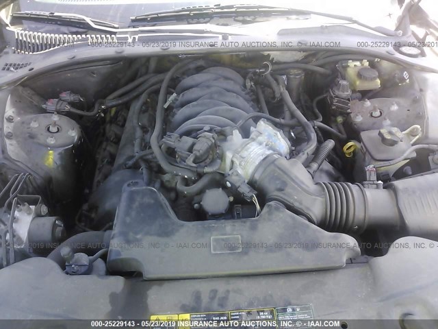 1LNHM87A83Y679473 - 2003 LINCOLN LS BLACK photo 10