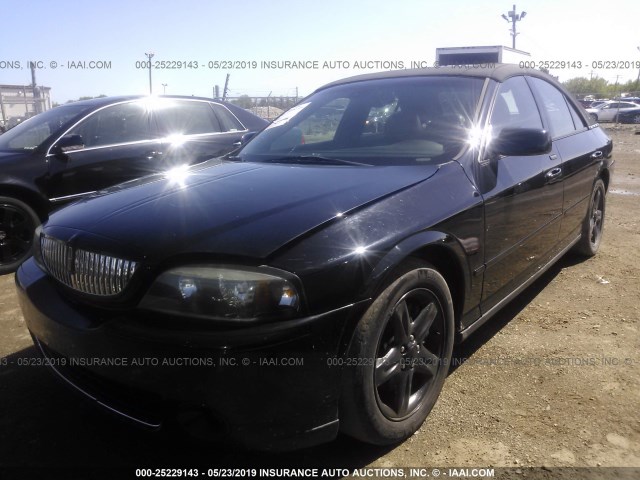 1LNHM87A83Y679473 - 2003 LINCOLN LS BLACK photo 2