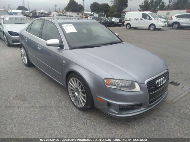 WUAGL78E66A700089 - 2006 AUDI S4 QUATTRO SILVER photo 1