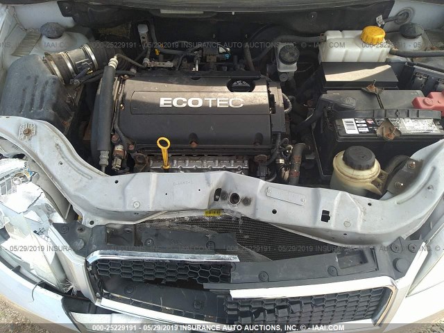 KL1TD66E79B313580 - 2009 CHEVROLET AVEO LS/LT ვერცხლისფერი ფოტო 10